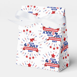 4. Juli: Bevorzugung Geschenkschachtel