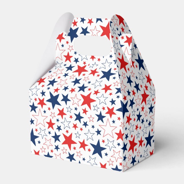 4. Juli: Bevorzugung Geschenkschachtel (Vorderseite)