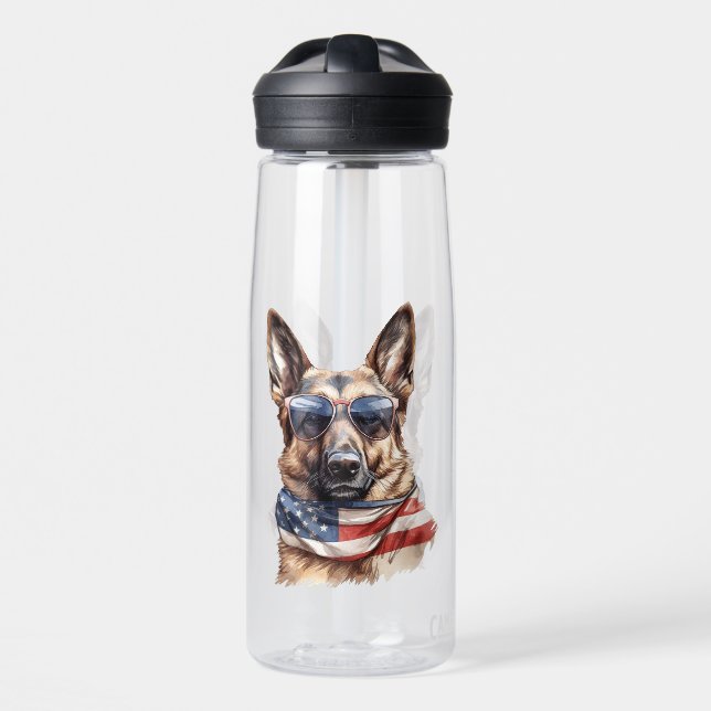 4. Juli Big Dog-70631 Trinkflasche (Vorne)