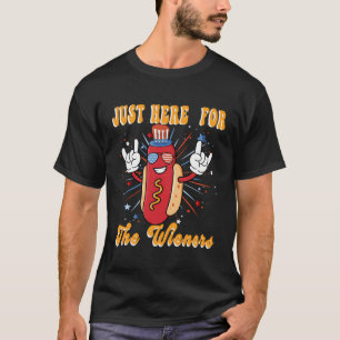 4. Juli bin ich gerade hier für die Dackeln Hot Do T-Shirt