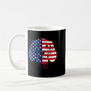 4. Juli Boykin Spaniel Hund Aaamerikanische Flagge Kaffeetasse