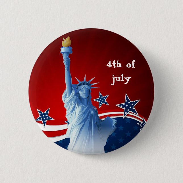 4. Juli Button (Vorderseite)