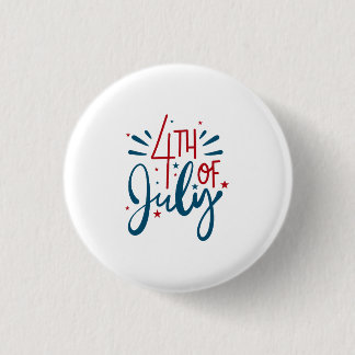 4. Juli Button