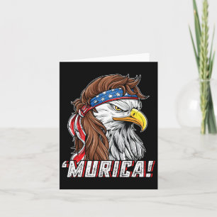 4. Juli Byld Eagle Mullet Murica Usa Usa US Meric Karte