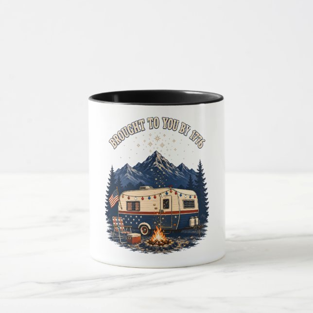 4. Juli Campinganhänger Berge Tasse (Zentrum)