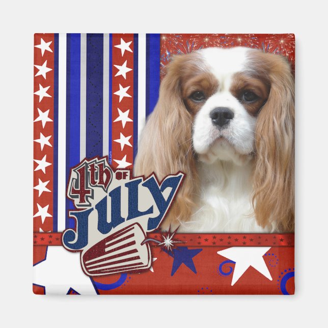 4. Juli - Cavalier - Blenheim Magnet (Vorne)