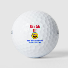 4. Juli Cooles Patriotisches Turnier Outing Golfball