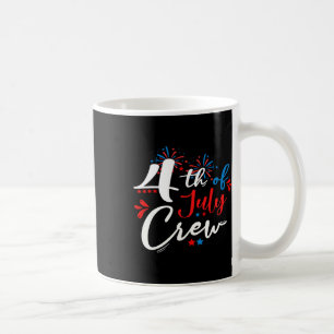 4. Juli Crew Feuerwerk Unabhängigkeit Tag Familie Kaffeetasse
