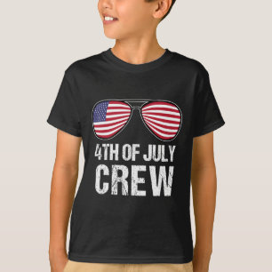 4. Juli Crew Matching Family Outfits Men Women T-Shirt