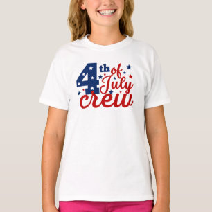 4. Juli Crew T - Shirt