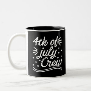 4. Juli Crew Zweifarbige Tasse