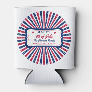 4. Juli Custom American Family Summer GRILLEN Part Dosenkühler