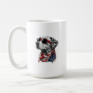 4. Juli-Dalmatiner-Tasse Kaffeetasse