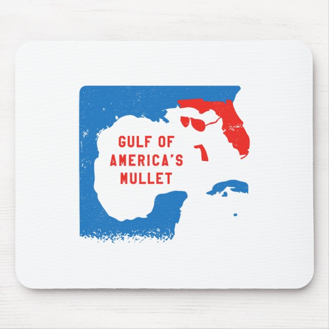 4. Juli Der sonnige Golf von Amerikas Mullet Mousepad (Vorne)
