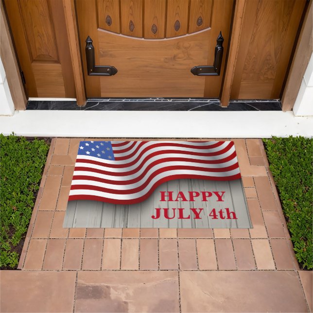 4. Juli Doormat Fußmatte (Außenbereich)