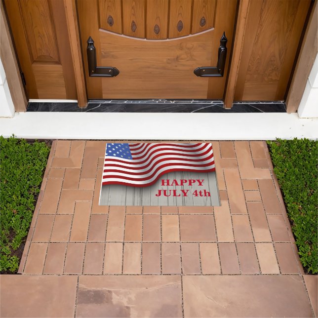 4. Juli Doormat Fußmatte (Außenbereich)