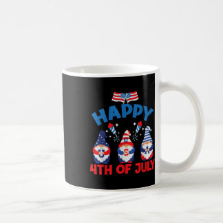 4. Juli drei Gnomes feiern US Independe Kaffeetasse