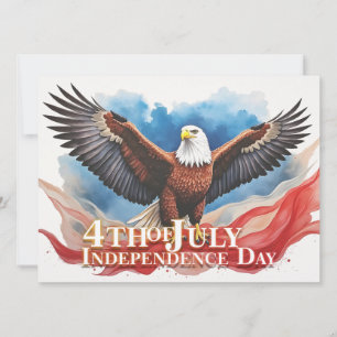 4. Juli Eagle - Patriotisches Kunstdesign