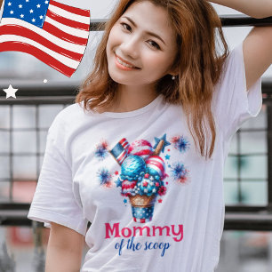4. Juli Eiscreme Geschlechtsverkehr Mami T-Shirt