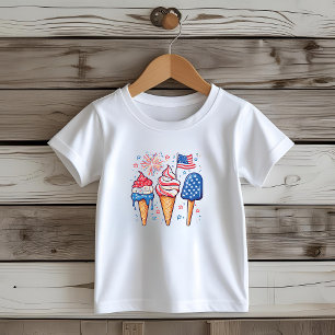 4. Juli Eiscreme Kids-T - Shirt