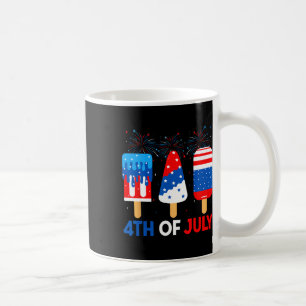 4. Juli Eiscreme Lustig Patriotisch Amerikanisch F Kaffeetasse