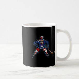 4. Juli Eishockey Uncle Sam Sports Men Boys K Kaffeetasse