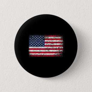4. Juli erschütterte amerikanische Flaggentasche d Button