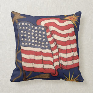 4. Juli: Explosion von Feuerwerkskörpern unter US- Kissen