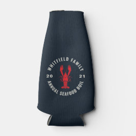 4. Juli Familie Seafood Boil Party Individuelle Na Flaschenkühler