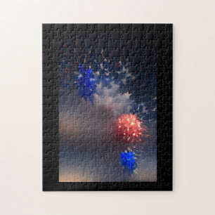 4. Juli feiern HD abstraktes Puzzle