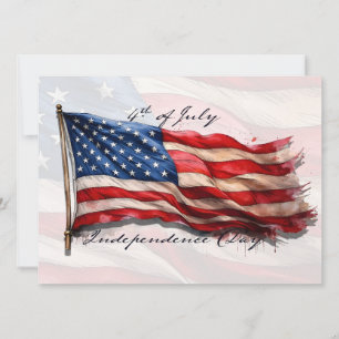 4. Juli – Feiern mit US-Flagge