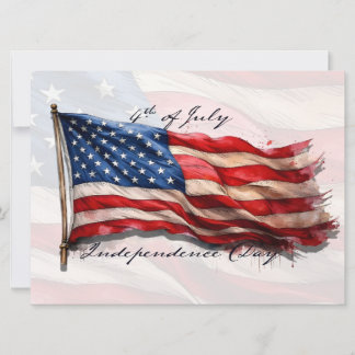 4. Juli - Feiern mit US-Flagge