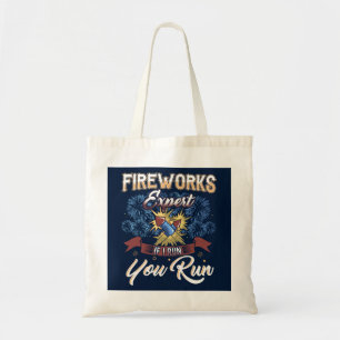 4. Juli Feuerwerk Expert Gag Tragetasche