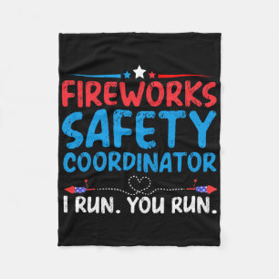 4. Juli Feuerwerk-Sicherheitskoordinator I leite d Fleecedecke