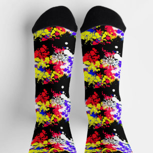 4. Juli Feuerwerk Spaß Socken