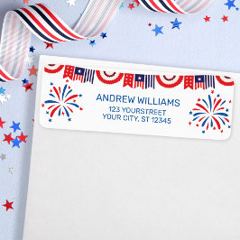 4. Juli Feuerwerk Unabhängigkeit Tag Rückkehr