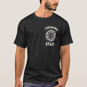 4. Juli FIREWORK STAFF Bussen Squad Safety Direc T-Shirt