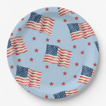 4. Juli-Flagge Party-Teller