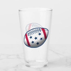 4. Juli Football Glas