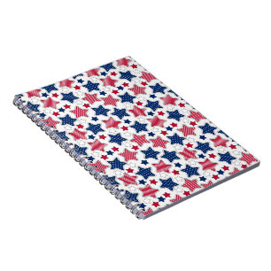 4. Juli Foto Notebook Notizblock