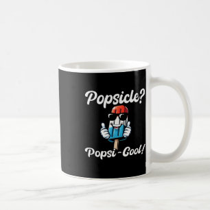 4. Juli Fun Ice Cream American Flag Patriotic Kaffeetasse