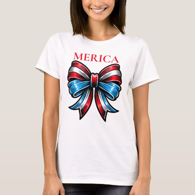 4. Juli für Frauen T-Shirt (Vorderseite)