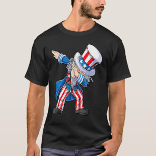 4. Juli für Kinder, die Onkel Sam Boys Männer betä T-Shirt