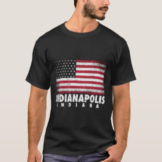 4. Juli für Männer Frauen Indianapolis Indiana Ame T-Shirt