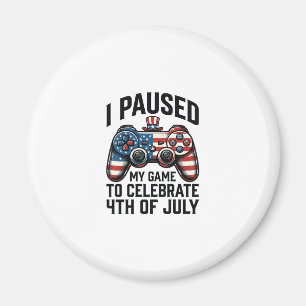 4. Juli Gamer Patriotisches Videospiel-Shirt_1 Magnet