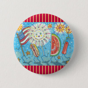 4. JULI GANG & FIREWORKS TASTE Runde Button