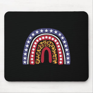 4. Juli: Gedenktag der amerikanischen Flagge Mousepad