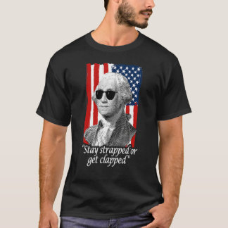 4. Juli Georg Washington Patriotischer Spruch Unab T-Shirt