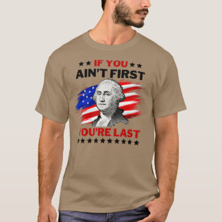 4. Juli George Washington 1 T-Shirt