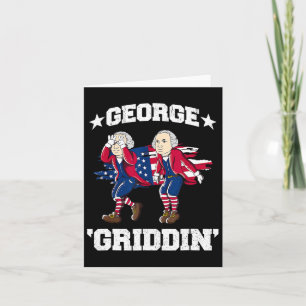4. Juli George Washington Griddy George Griddi Karte
